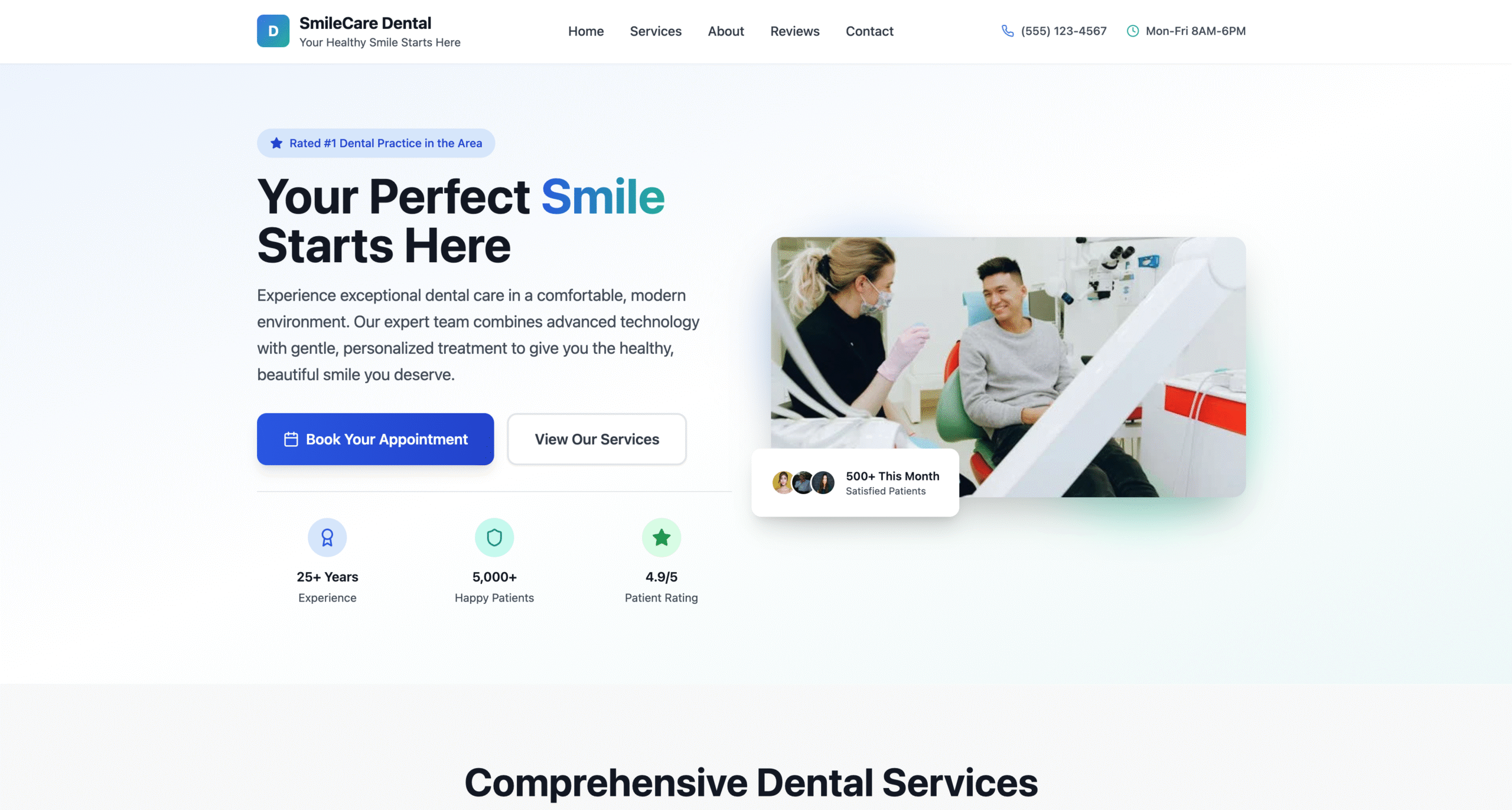 SmileCare Dental offers trusted family dental services.